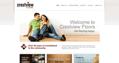 Desktop Screenshot of crestviewfloors.com